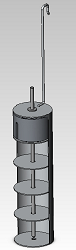 Shelved puck holder