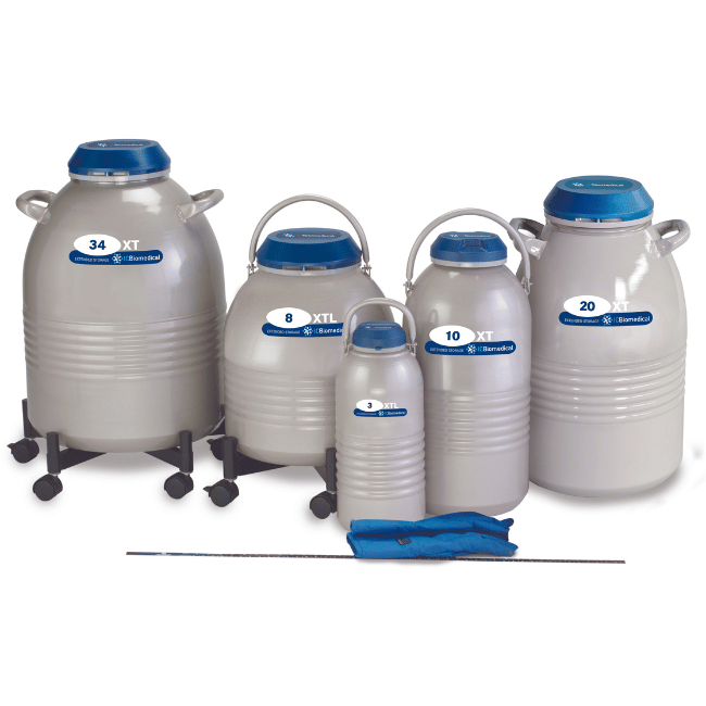 XT Series - Extended Time Cryogenic Small Freezers - Revival Animal Health