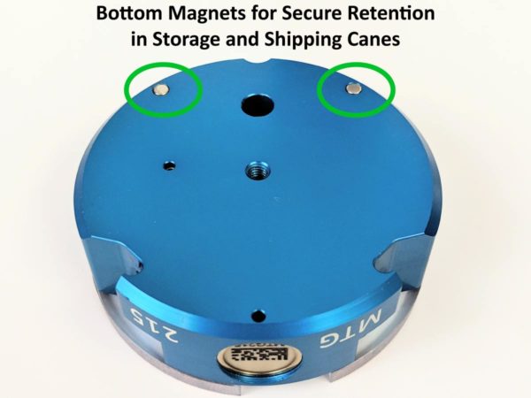 Mitegen Cryo Em Pucks Feature Magnets For Secure Retention