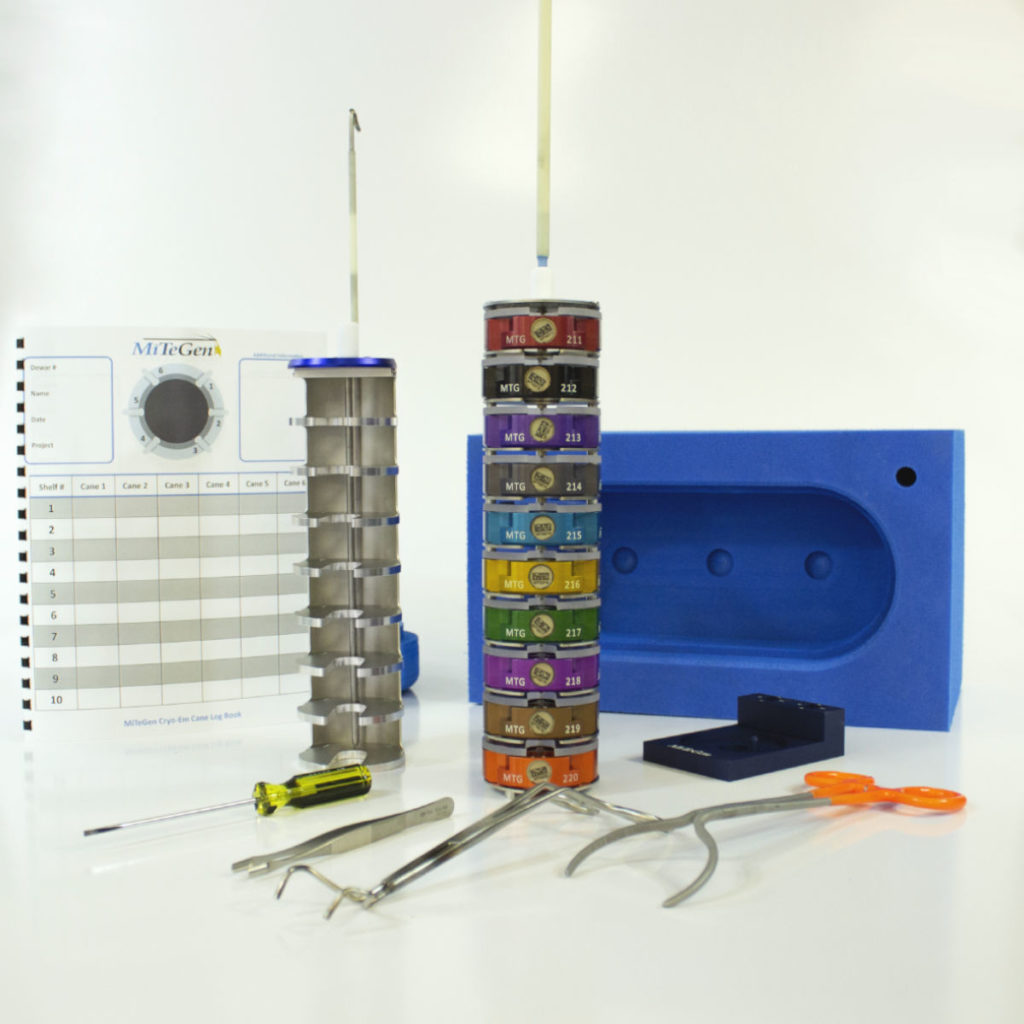 CryoEM Advanced Grid Storage and Shipping Puck System MiTeGen