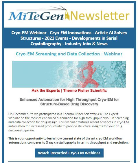 Mitegen December 2020 Newsletter