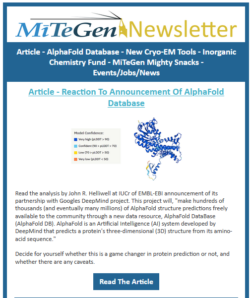 MiTeGen August 2021 Newsletter