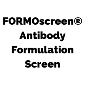 Formoscreen Antibody Formulation Screen