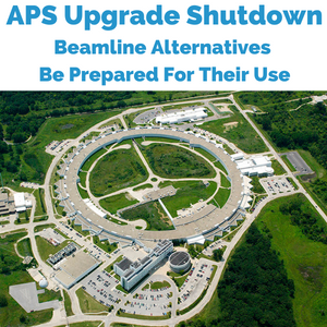 APS Upgrade Shutdown - Find Alternative Beamlines and Be Prepared For Their Use
