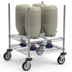 Dry Shipper Warming and Drying Rack