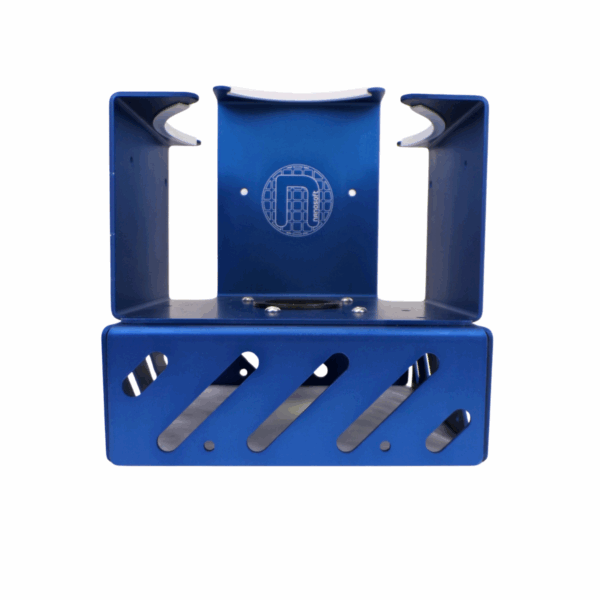 Passive Drying and Storage Rack For 4L LN2 Dewars Front