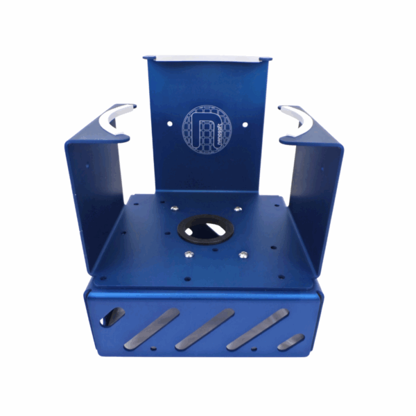 Passive Drying and Storage Rack For 4L LN2 Dewars Front 2