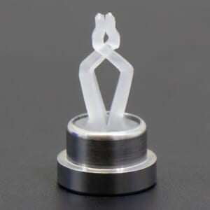 CryoClamp Tweezer Base, Updated Polypropylene Clamp Material